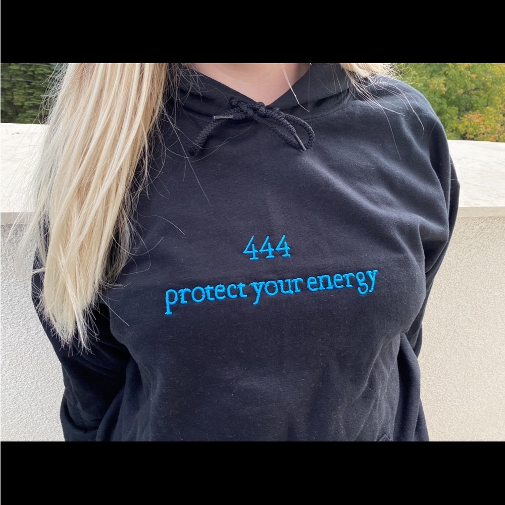 444 protect your energy hoodie